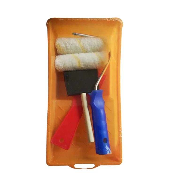 Wholesale made New High Quality Handle Wall Printing Foam Paint Rollerhandle Material Plastic