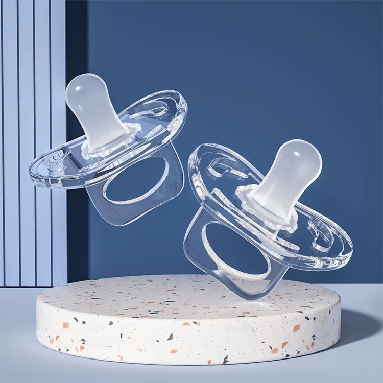 Newly Released penguin Silicone Baby Pacifier Latex-Free Material for 0-12 Months and 2-4 Years