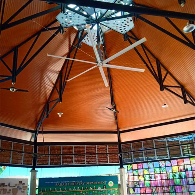 20FT 6100mm Big Ass Fans 1.5kw Hvls Industrial Fan