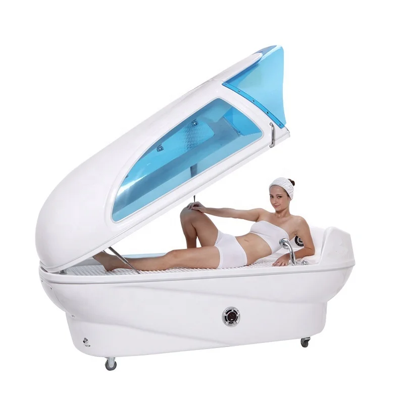 Multifunctional Dry Wet Spa Capsule Spa Machine Infrared Dry Steam + Water Massage Hydrotherapy + Ozone Sauna + Bubble Bath