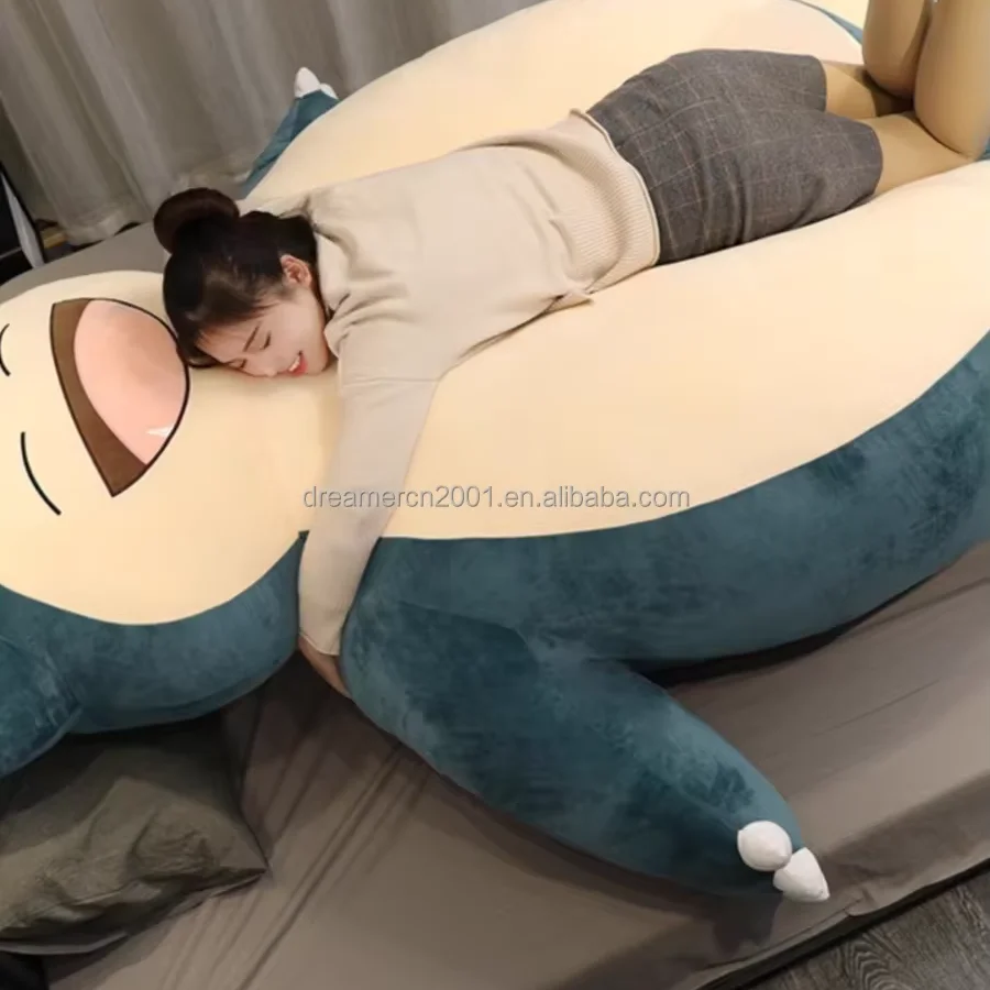 Фабричный дизайн Pokemoned Snorlax плюшевый Pikachu Psyduck Eevee Squirtle Charmander Bulbasaur Мягкие игрушки кукла брелок кожа