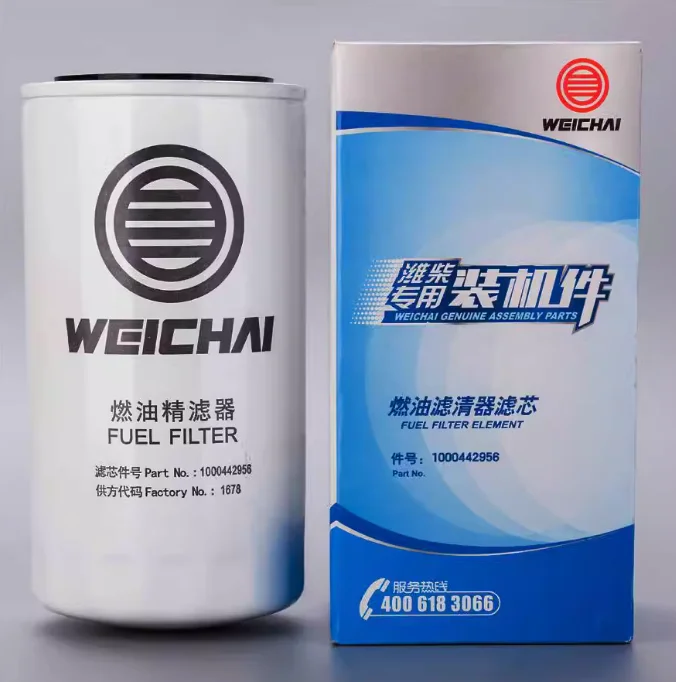 Weichai Original Factory Fuel Filter Element 1000424916 Primary Construction Machinery Part