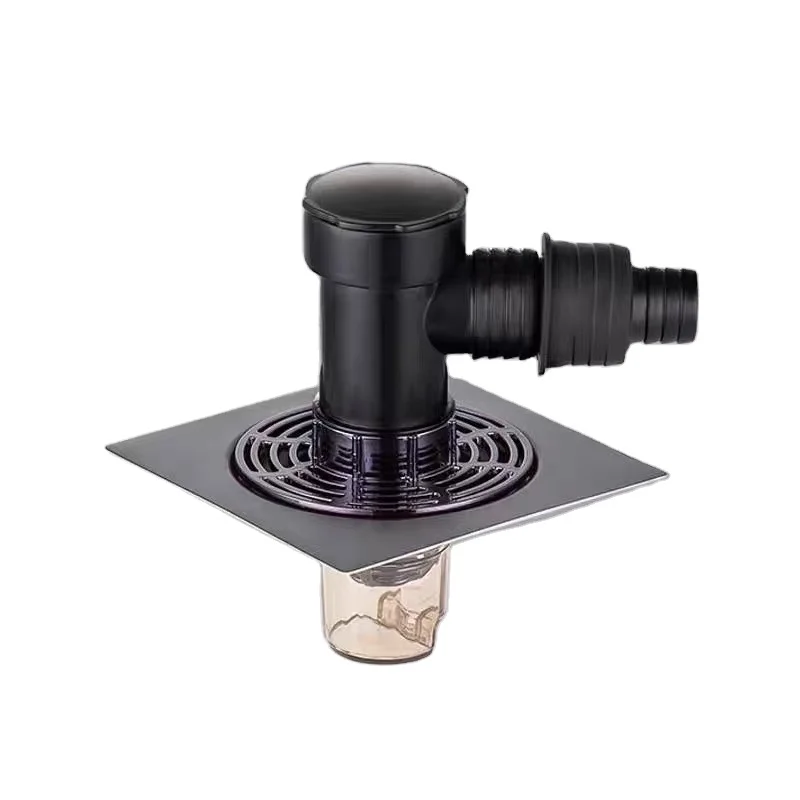 Modern 4 Inch Linear Strainer Handy Anti-Odor Floor Drain Renovator for Bathroom Basin Sewer Cover Filter Design