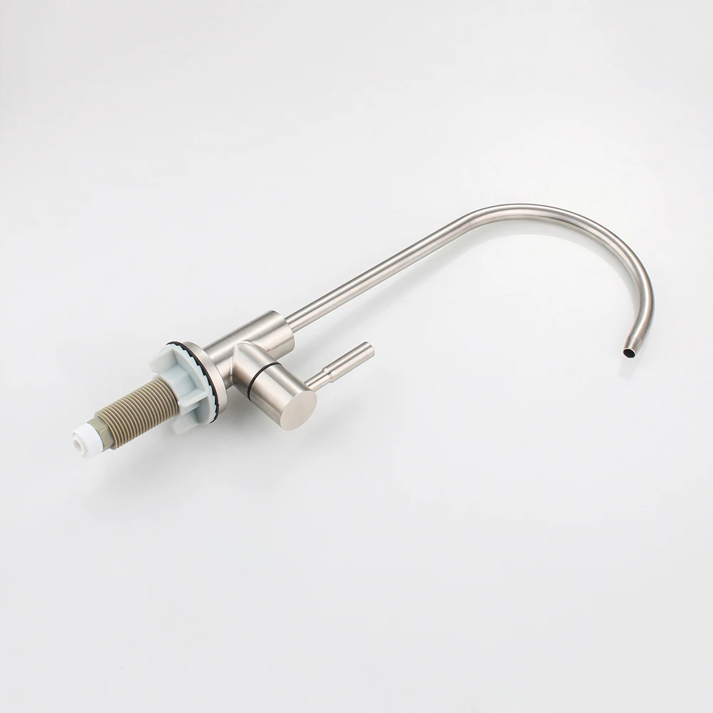 Factory price pure water faucet lead-free direct drinking goose neck faucet Purification faucet