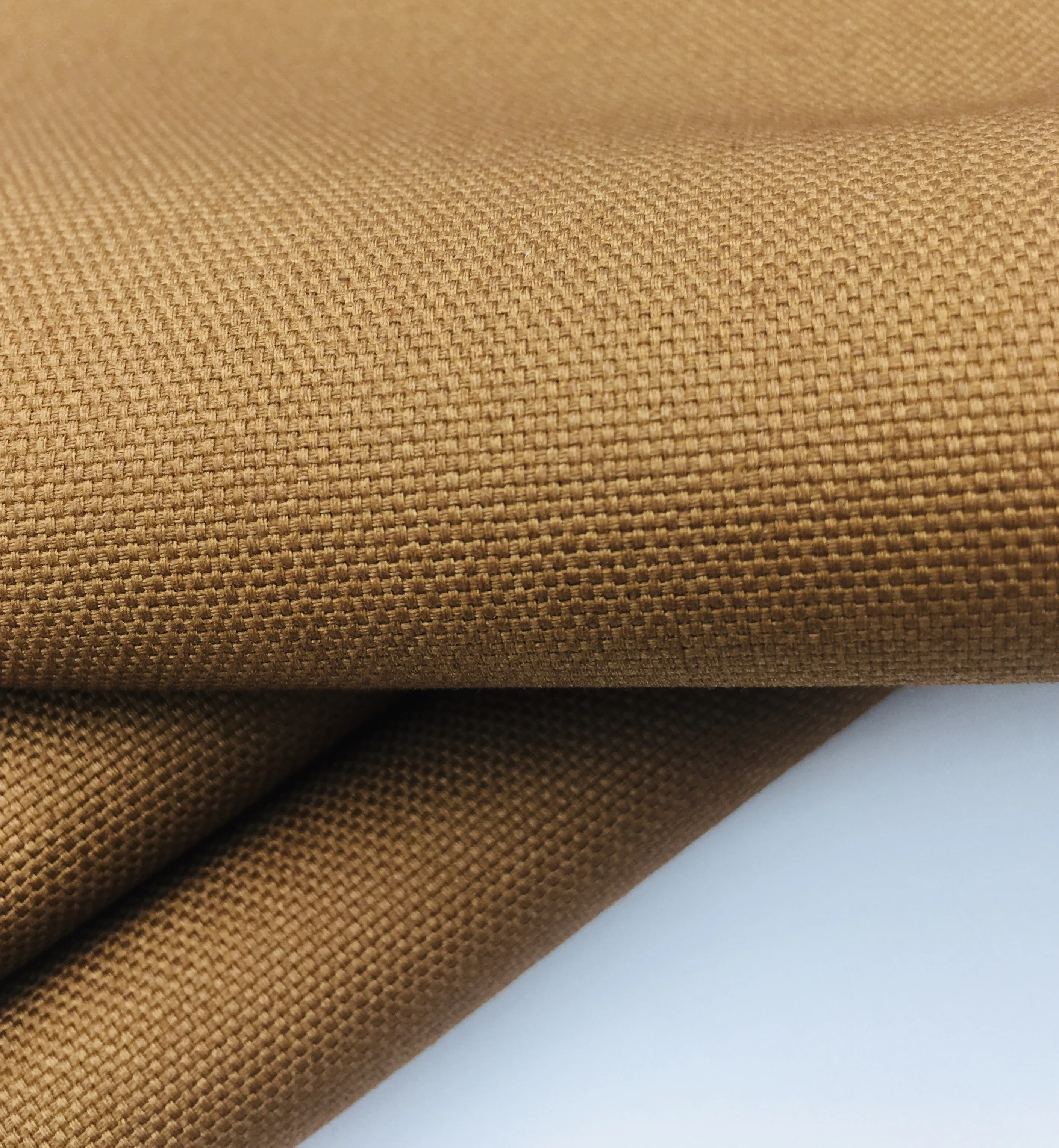 Eco friendly organic plain Thready Canvas Fabric 100% Cotton Fabric