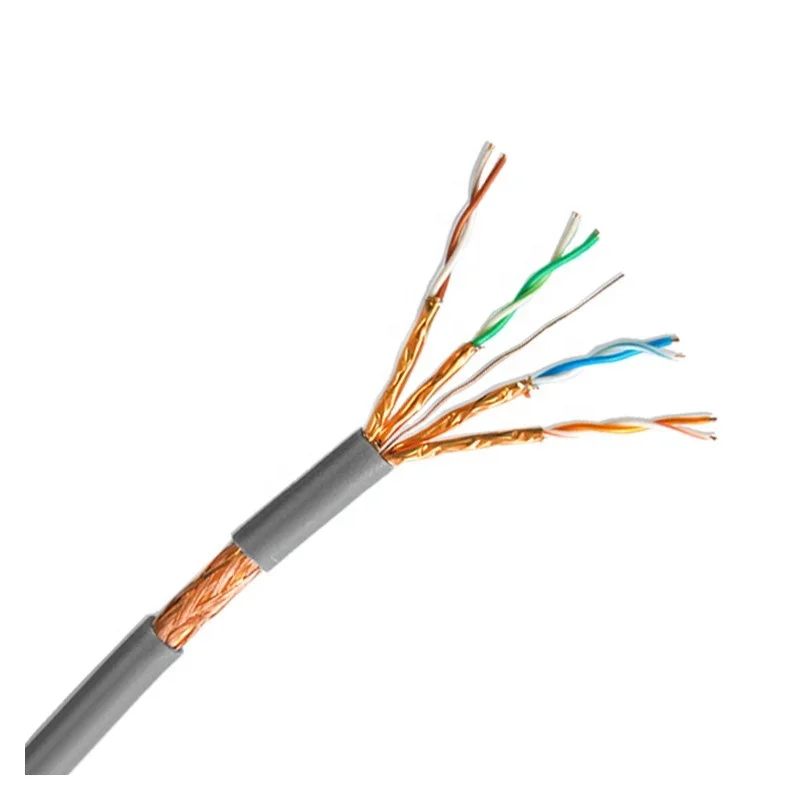 Кабель ethernet cat 7 cat6a s/ftp с двойной защитой