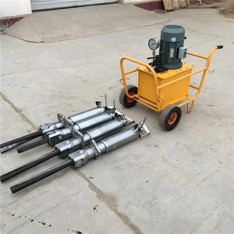 PLE High efficiency Stone Splitting machine for granites and limestone Rocks drifter hydraulic rock drill