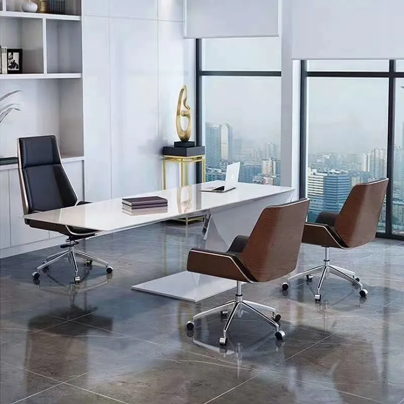 China hot sale home furniture European office sila PU leather chair for conference room office room