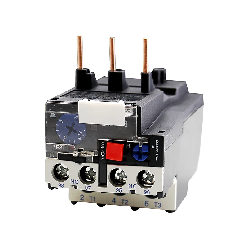 1.6A 2.5A 4A 6A 8A 10A 13A 18A 25A JR28 Thermal Overload Relay LR2D13 Adjustable Thermal Relay Over Current Protection Relay