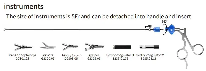 SUODE  rigid hysteroscope Gynecology hysteroscopic endoscope STORZ compatible sheath manufacturer factory price