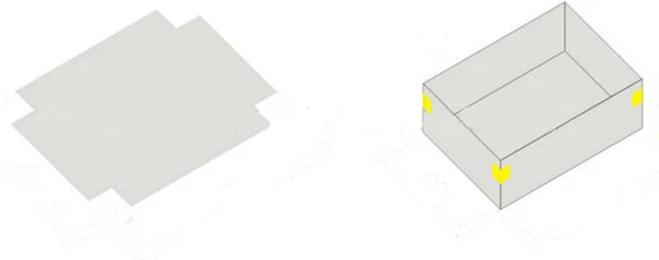 Manual Rigid Box Corner Pasting Tape Wrapping Machine Price