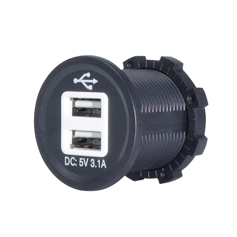  DS2013-2-3.1A 12V розетка USB автомобильная для автомобиля