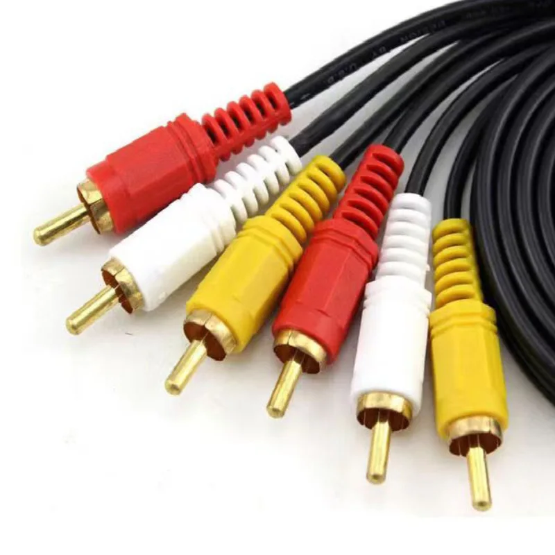 Audio Video RCA Cables 3RCA to 3RCA Wholesale