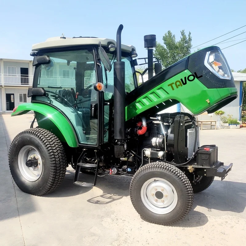 100hp China Agriculture Agricola Tractor Full Implements Loader Farm New Tractor 4x4 Diesel 80hp