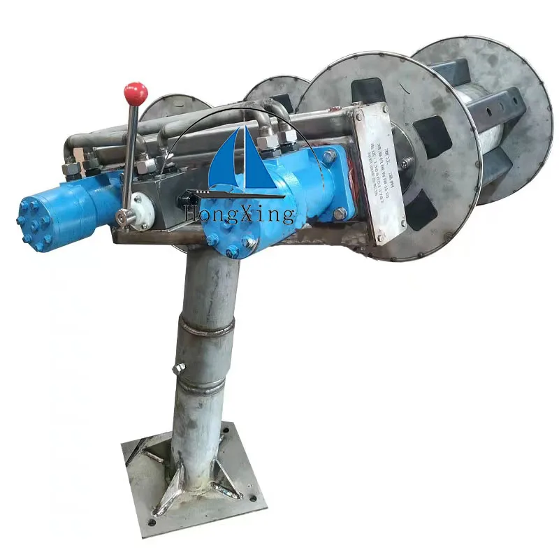 Marine hydraulic screw net lifter cage lifter net can be customized stainless steel material