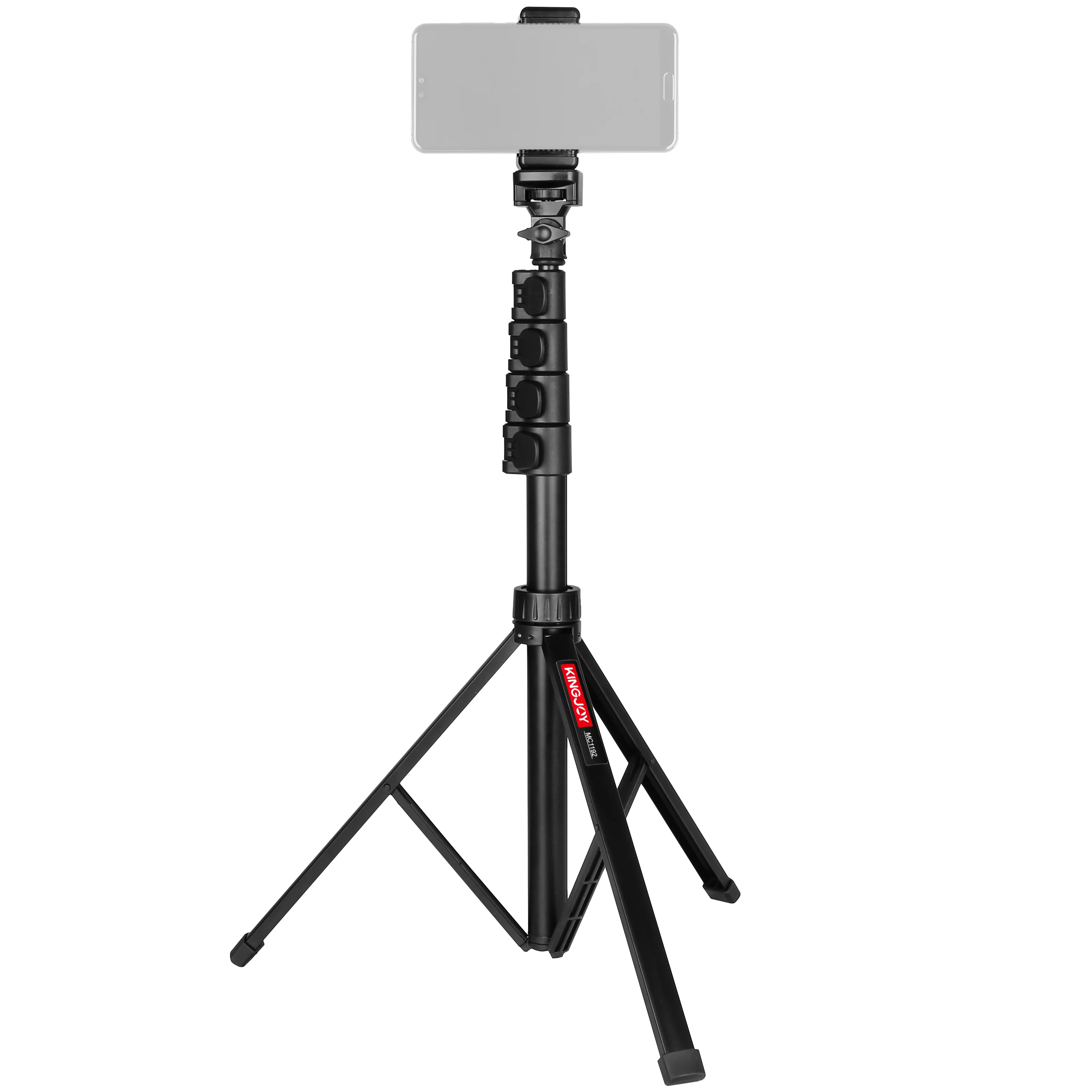 KINGJOY 66inch Wholesales New Tripod Stand For Mobile Phone Professional Tripod For Selfie Phone Tripod Stand for camera live st