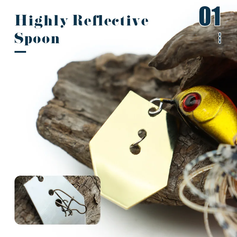 Bass Silicone spinner bait  Skirt Lure chatterbait blade   Rubber Skirt Spinnerbait