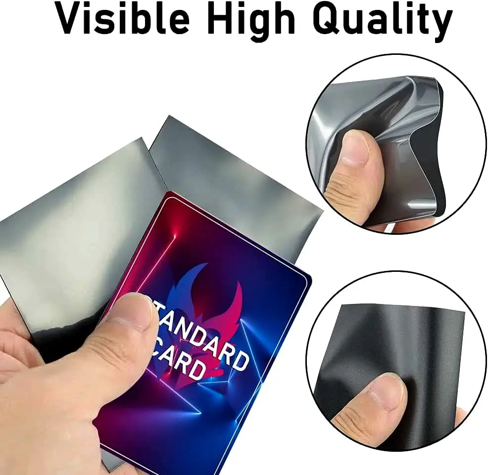 100 Pcs Premium Game Collect MTG Matte PP Inner Sleeve Custom TCG MTG YuGiOh Card Sleeves Penny Sleeves