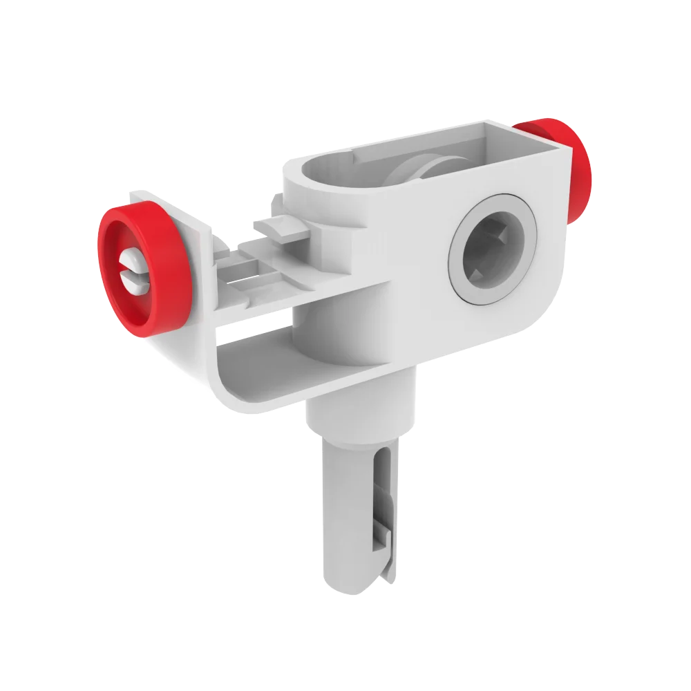 Window blind accessory curtain poles track curtain carrier glider for vertical blind components blind shade shutter