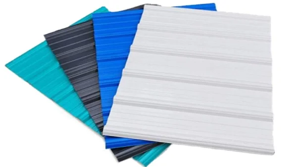 Easy installation plastic roof panels upvc roof sheet from china rain protection upvc roof factory