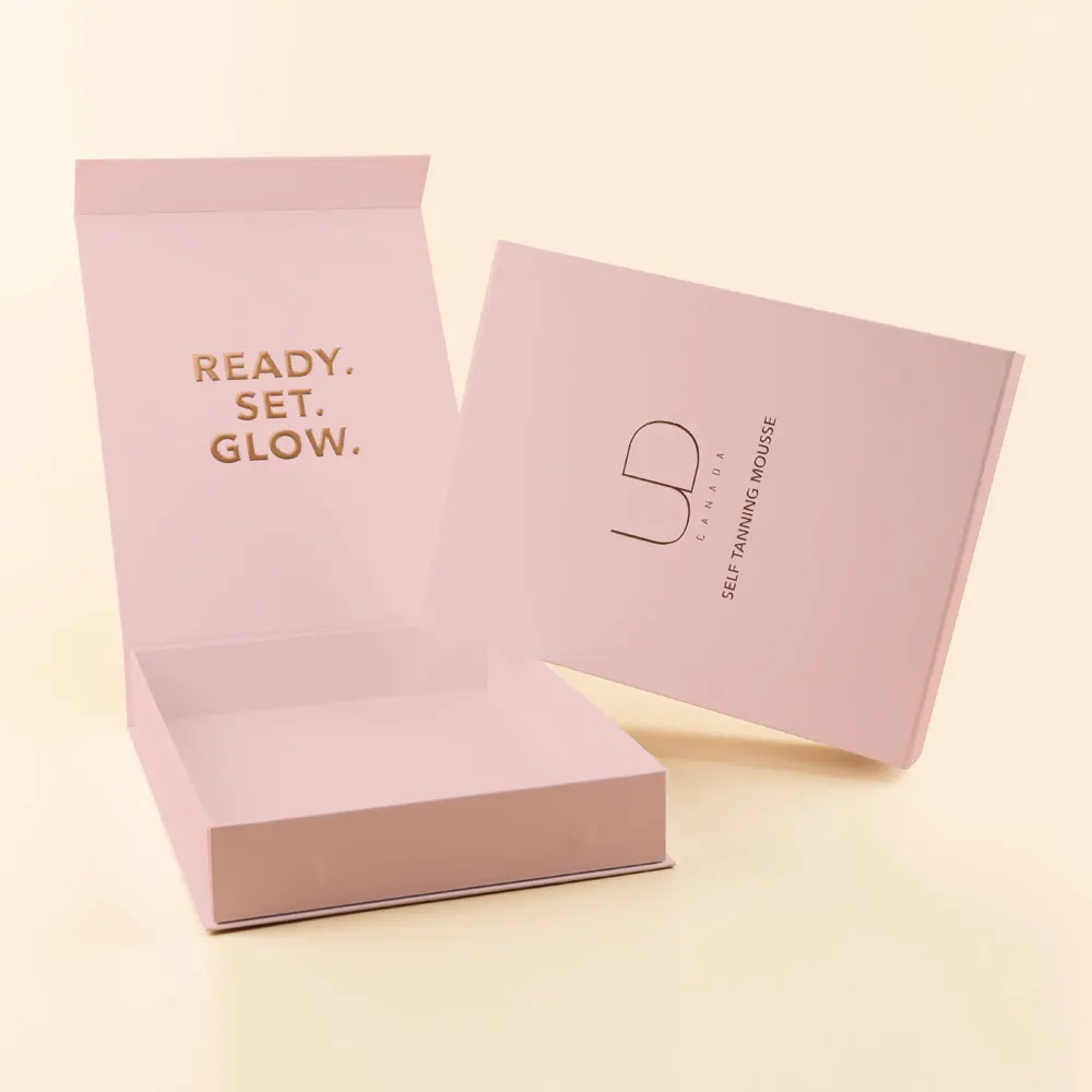 OEM Manufacturer Custom Design Made Rigid Cardboard Paper Cosmetic Luxury Gift Clothing Packaging Cosmetic Paper Gift Box  Sets