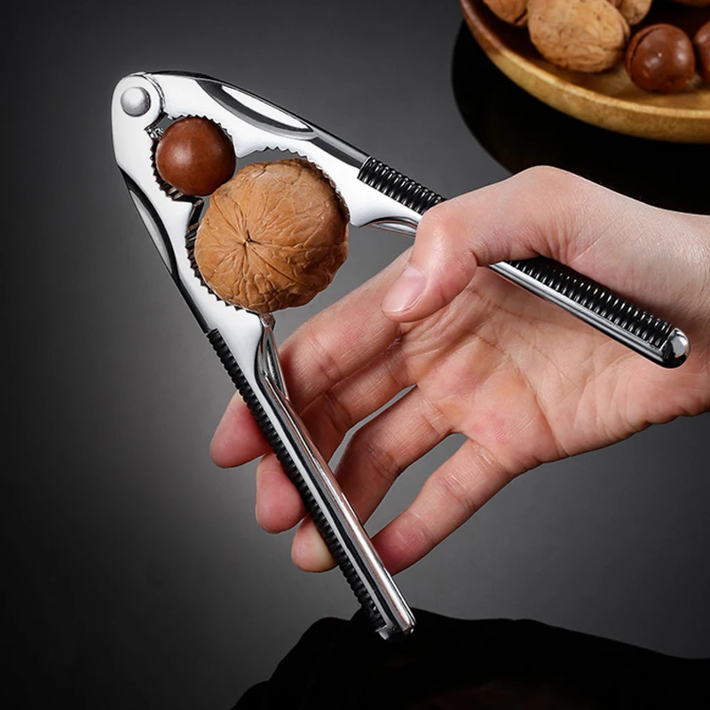 Hot Selling Zinc Alloy Walnut Cracker Nut Crusher Walnut Clips Household Kitchen Tools