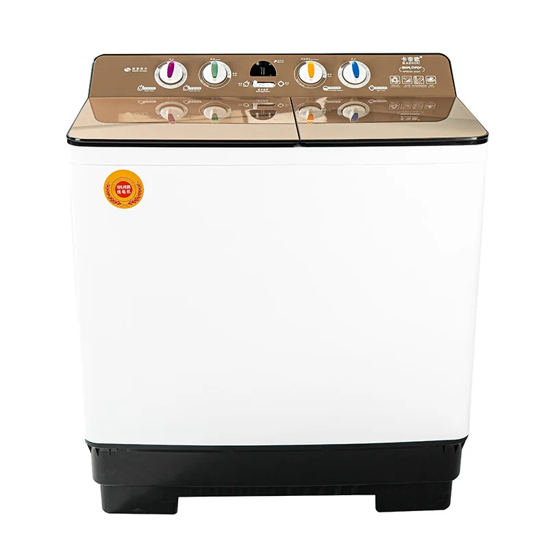 Large Capacity 25KG High Power Semi-Automatic Washing Machine Double-Cylinder Double-Layer Plastic Drum Elution Thick Blankets