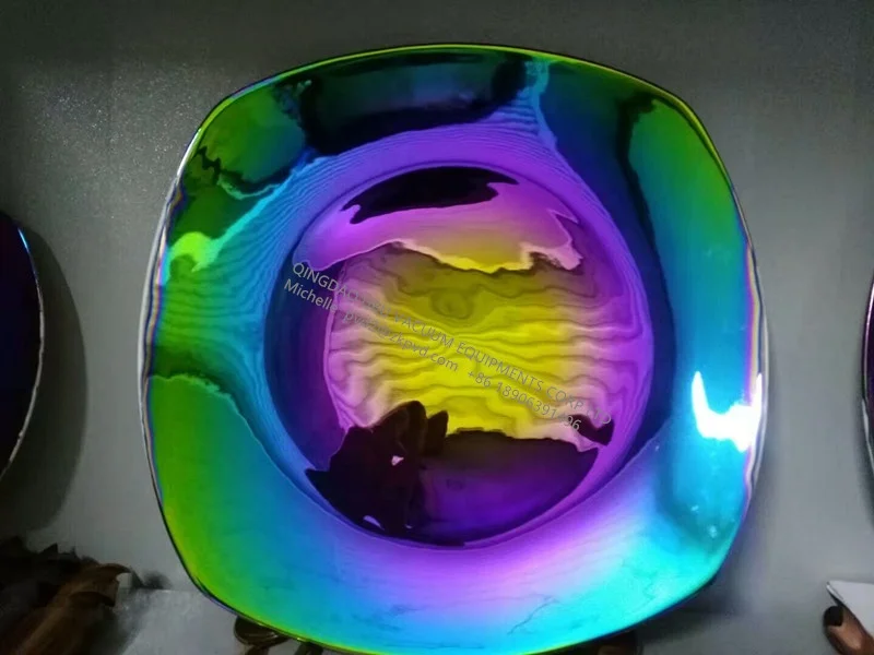 Colorful Metallized PVD magnetron sputtering coating equipment for toys