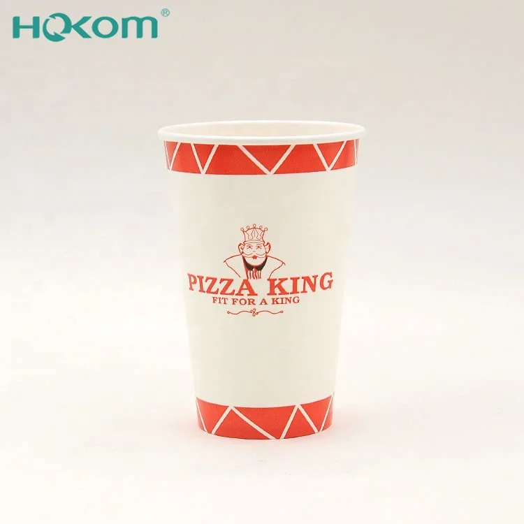 Hokom wholesale eco juice take away design 20oz paper cup disposable coffee cups