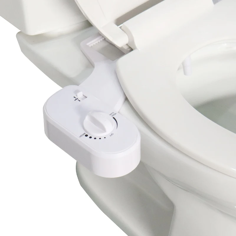 Quick Installation Design Bidet WC Single Nozzle Fresh Water  Plastic Non-Electric Cold Water Toilet Bidet Attachment