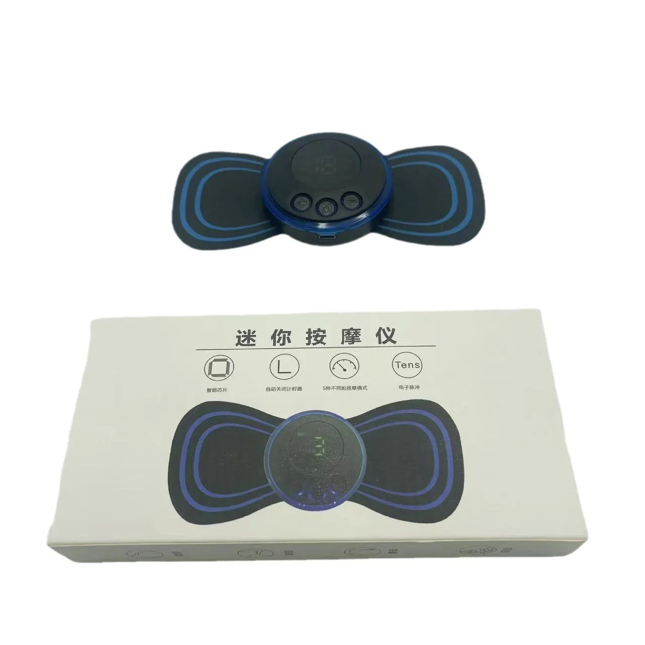 Электронный мини-массажер для мышц