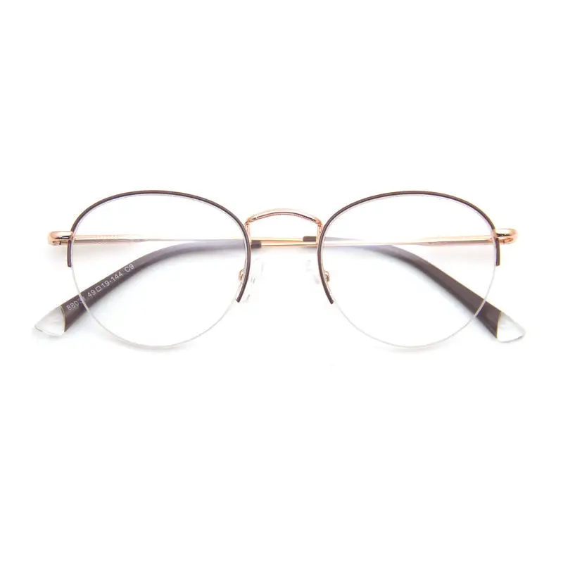 german newest metal optical half frame eyeglasses for women men