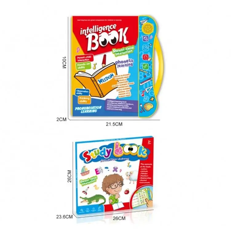 Children English Learning Touch Reading Sound Book Kids E Audio Electronic books with Certificate