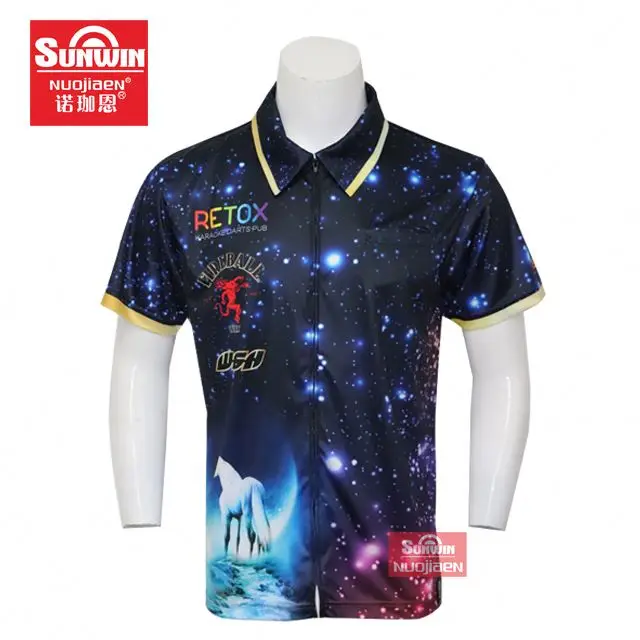 2023 smooth breathable dart shirt jersey free design with full zipper