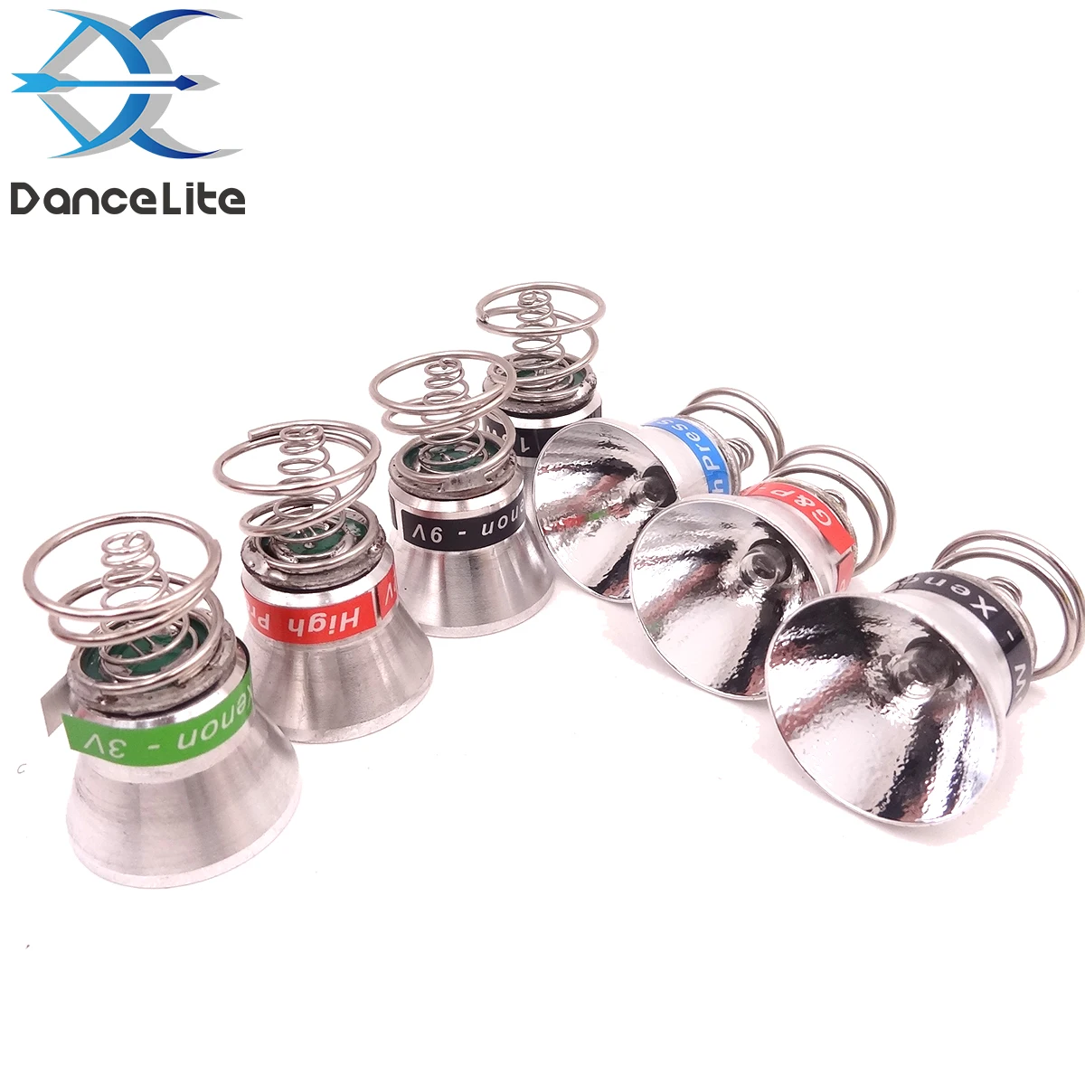 DIY 26.5mm XENON Lamp Flashlight Module Xenon Gas Bulb For Most of 26.5 Flashlight 3.0V 3.7V 6V 7.4V 9V 12V 14V