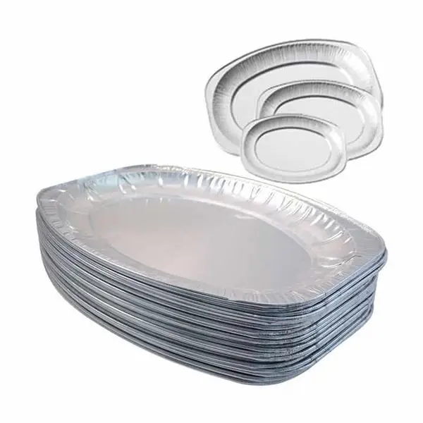 Aluminum Foil Cupcake Container 150/300ml Heat-Resistant Foil Baking Cups with Clear Lids and Spoons Mini Square Cake Pan
