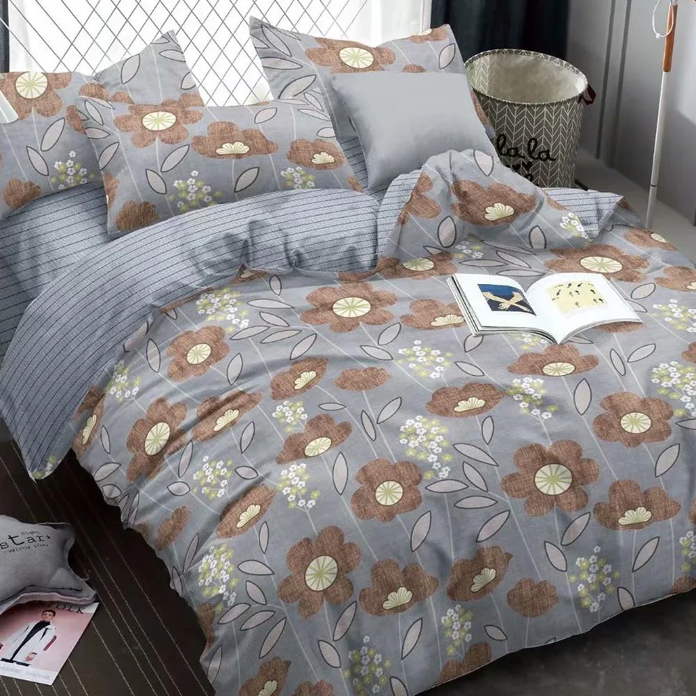 Flower Quilt Cover Beddings King Teddy Comforter Set Bedding Baby Bed Linen