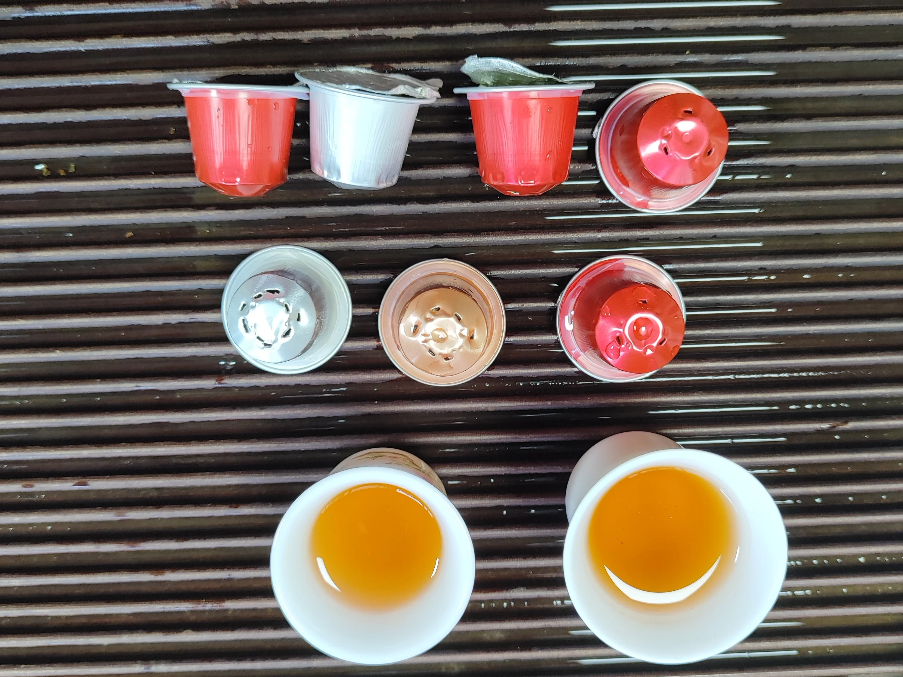 Green tea capsules (matcha) pods capsules powdered tea pod Tea capsules K-Cup compatible OEM Factory price