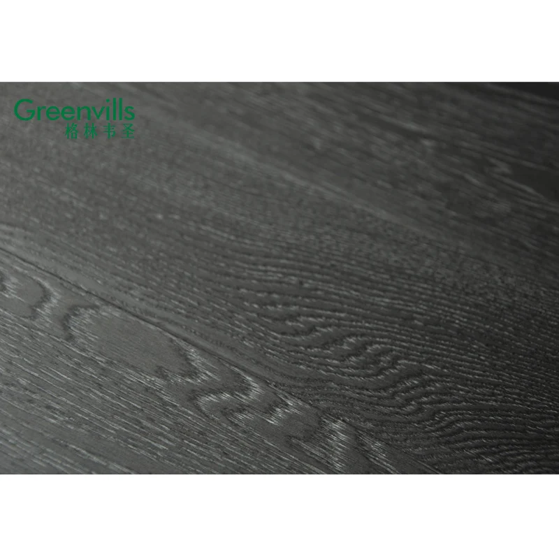 Foshan supplier European white oak engineered wood flooring brushed natural oak solid wood parquet flooring