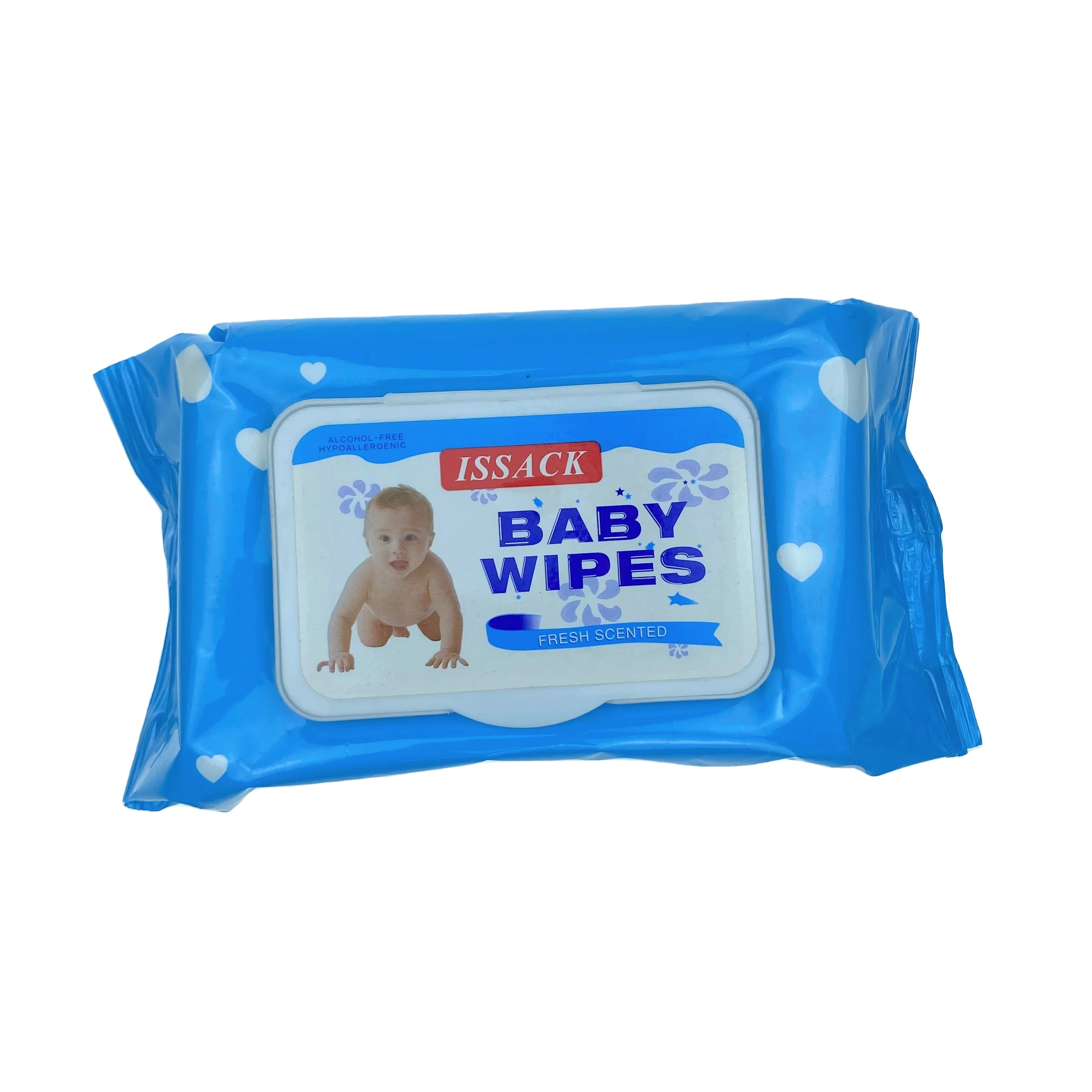 Material Hygiene quickly cleaning fliped cover Organic Nonwoven Cleaning wet baby wipes