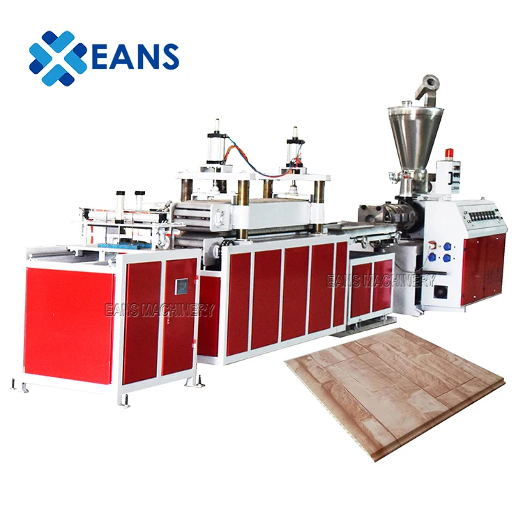 Eans Plastic Wood Composited WPC SPC PVC Decking Fence Profile Flooring Ceiling Wall Panel Board Making Equipment