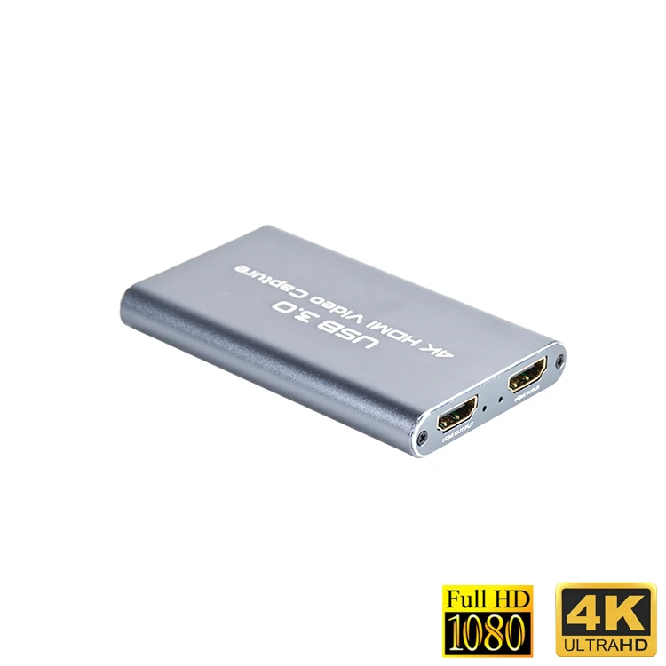  Карта видеозахвата fjgear capturadora 4K HDMI 1080p usb3.0 HD-устройство с