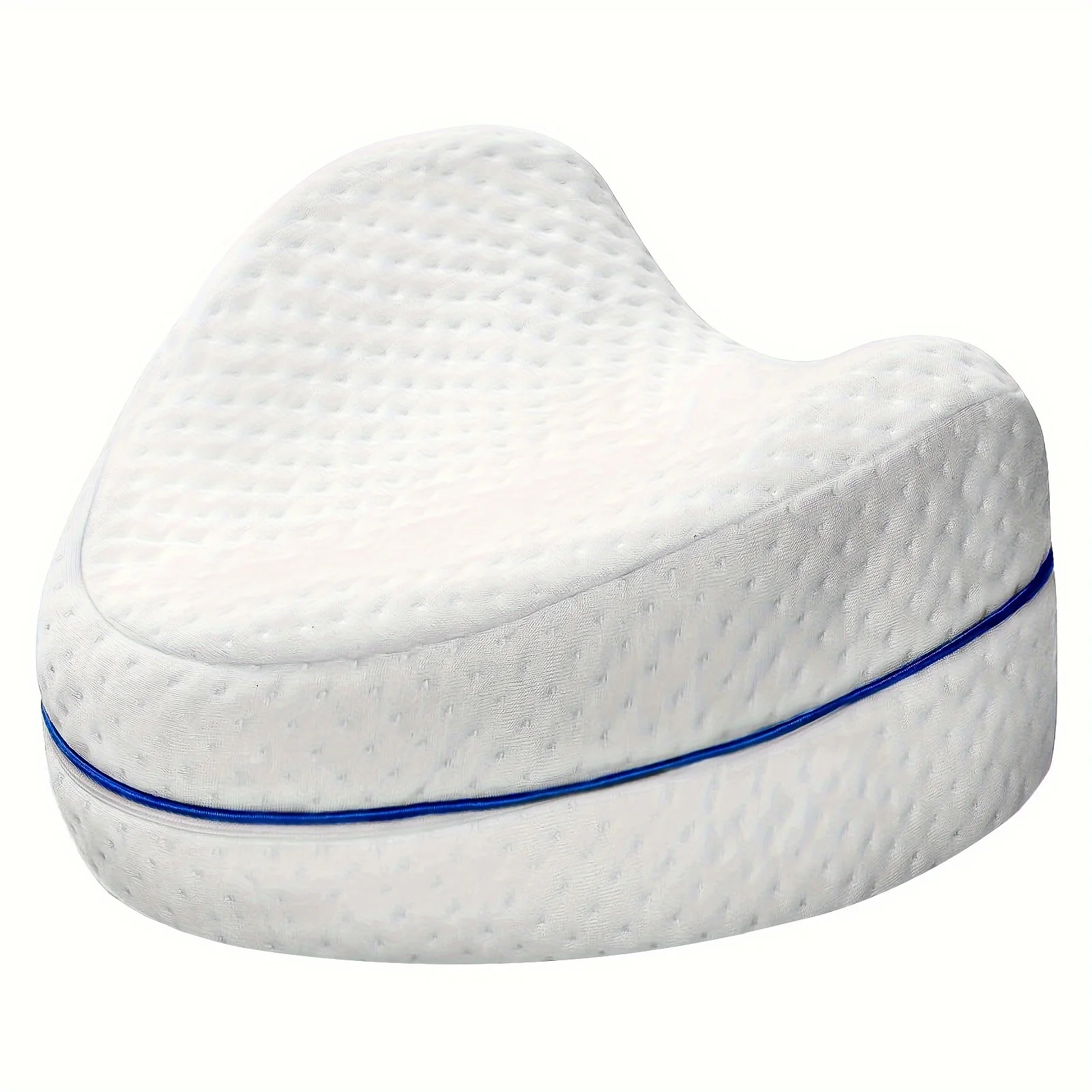 Legacy Leg & Knee Foam Support Pillow  Soothing Relief for Sciatica, Back, Hips, Knees Joints Memory Foam Leg Position Pillow