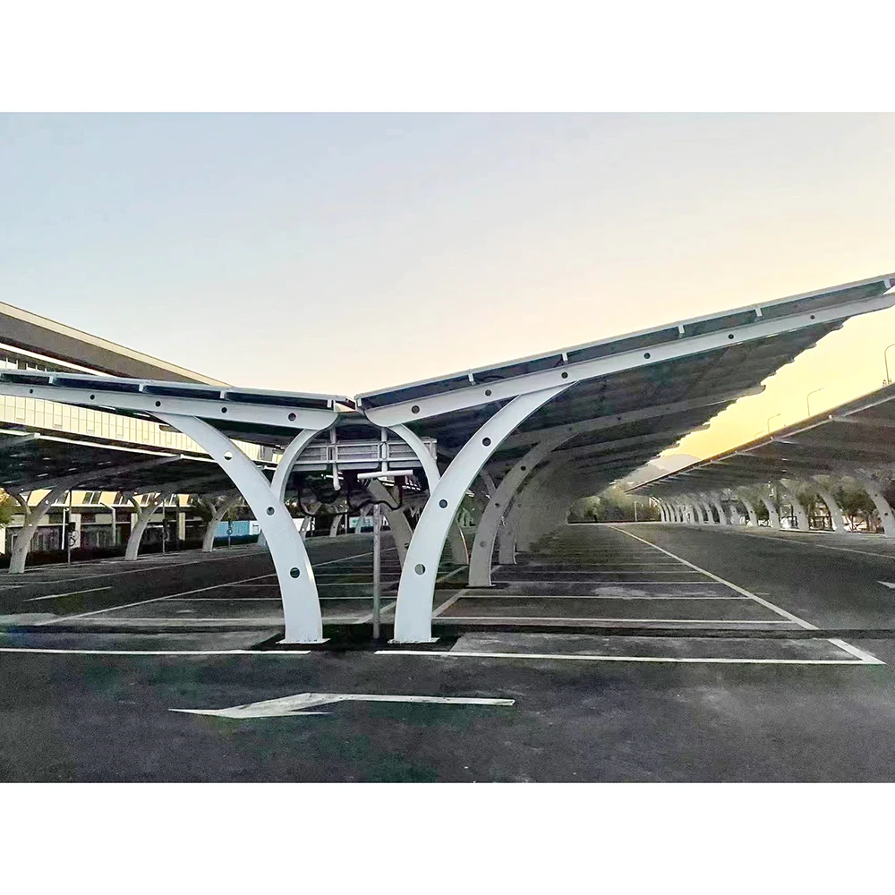 Top selling products Modern carport designs solar carport structure solar mounting support pv brackets for carport