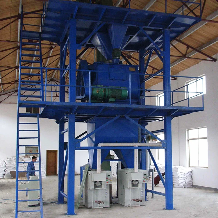 
TZS15 High efficiency automatic dry mix mortar manufacturing plant sales by China 