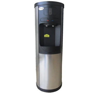 Safe Mute Freestanding Hot and Cold Water Cooler Dispenser Top-Loading with Child Protection