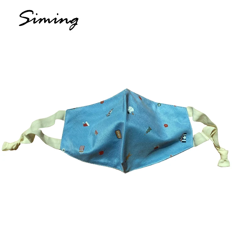 Противовирусный многоразовый моющийся дышащий хлопковый чехол для лица с дополнительными фильтрами