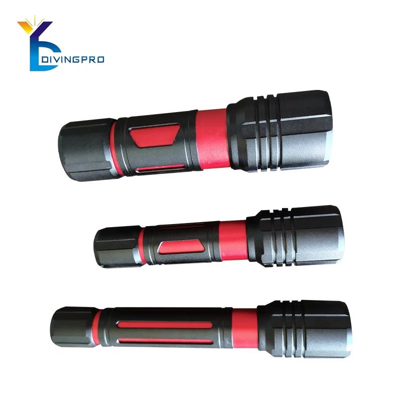 130lm dimmable flashlight security tactical camping emergency waterproof LED flashlight