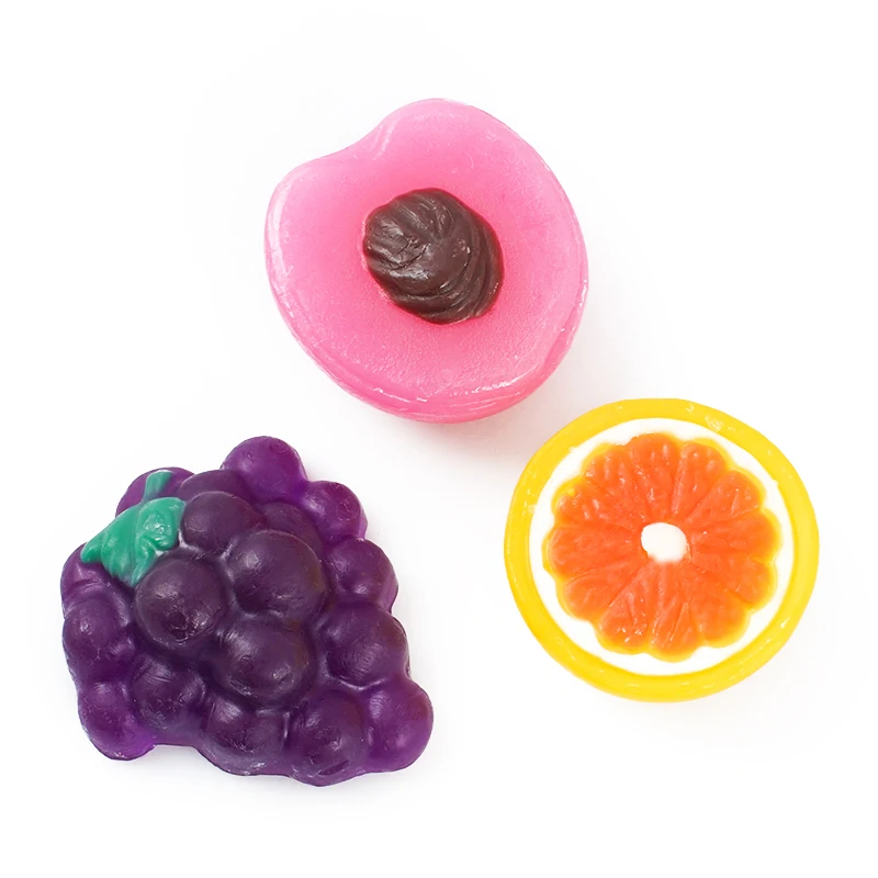 Handmade Natural Organic Fruit Shape Orange Peach Grape Lightening Whitening Bar