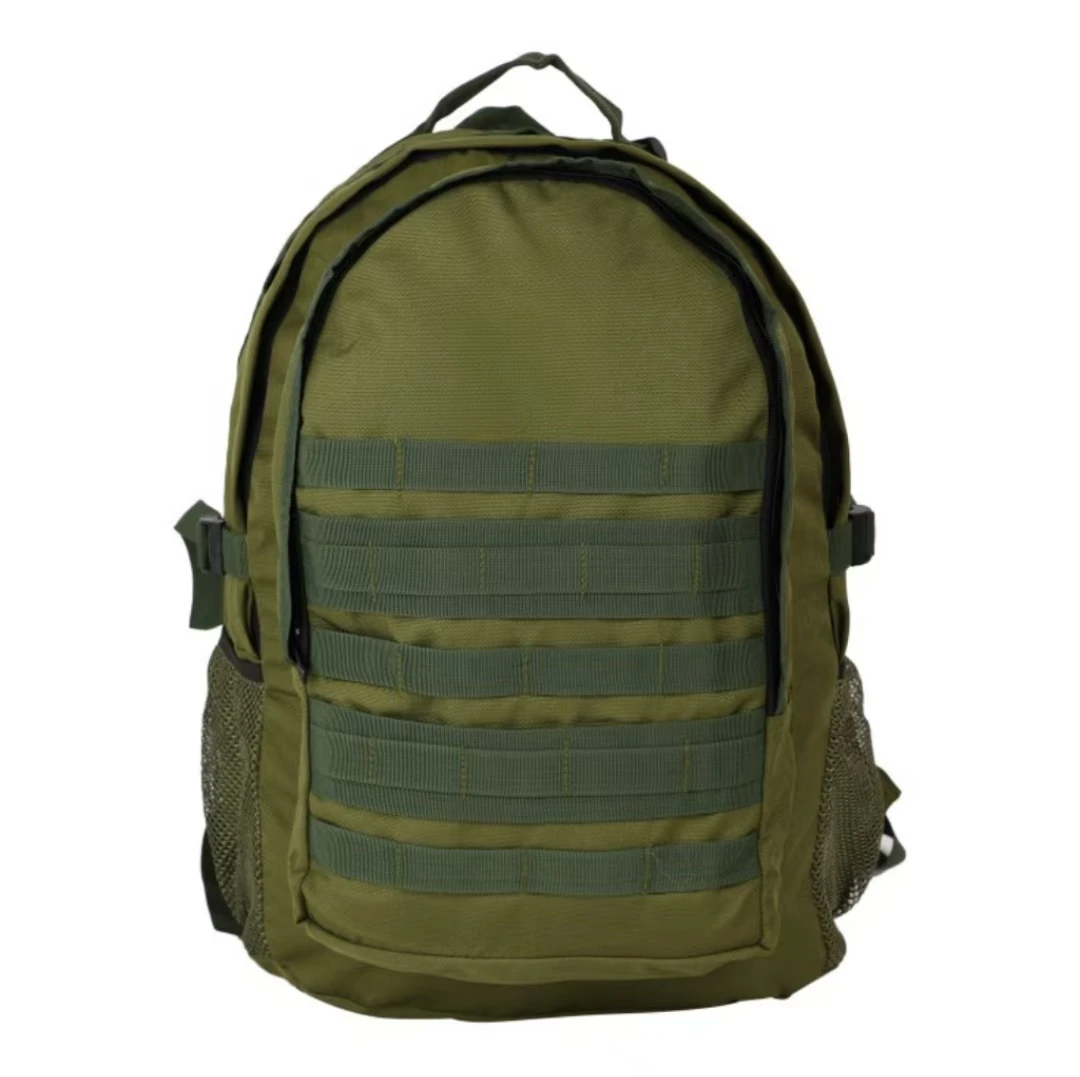 Custom 40L Polyester Tactical Gym Bag Molle Waterproof Fitness Trekking Backpack with Fishing Rod Multi-Purpose Use